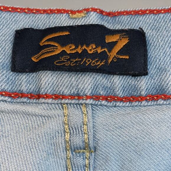 Seven7 Cropped Girlfriend Jeans - Picture 9 of 12